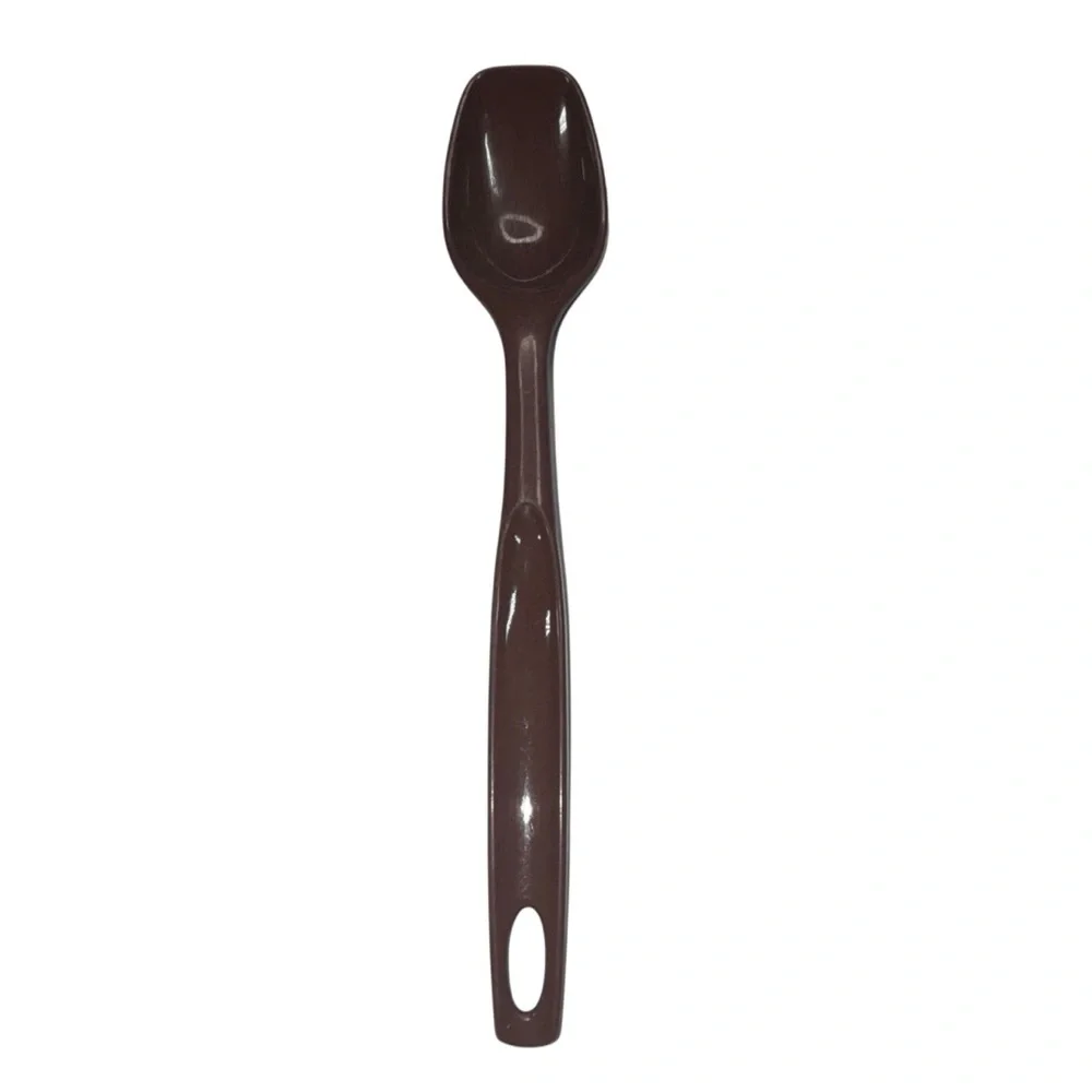 Vintage FOLEY Brown Nylon Mixing Spoon Kitchen Serving Utensil 1970s Country